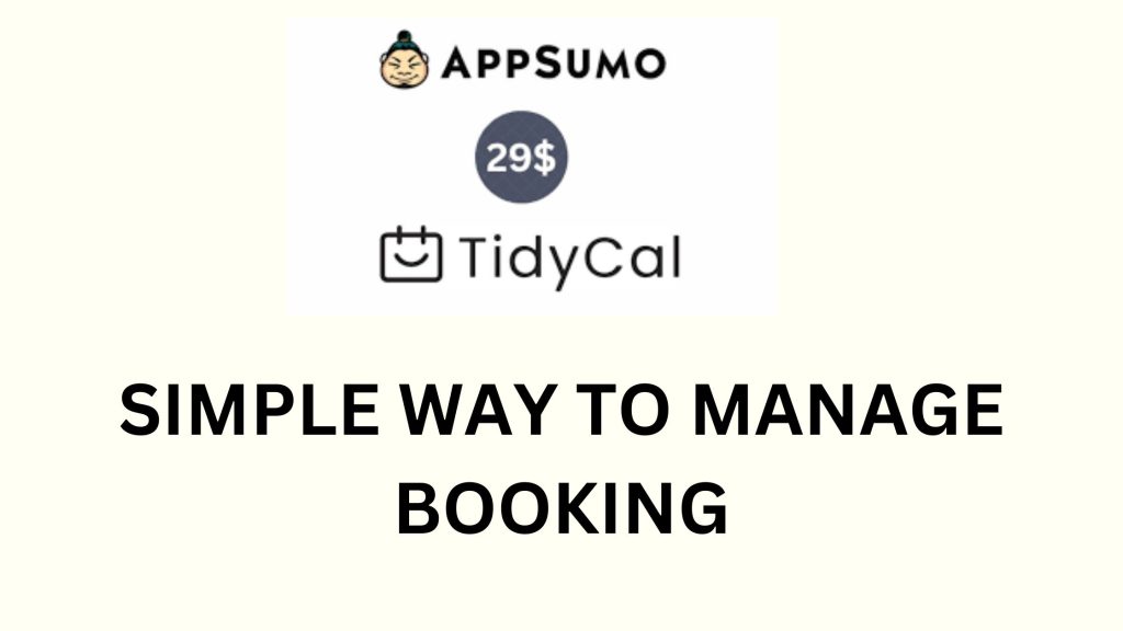 tidycal appsumo lifetime deal